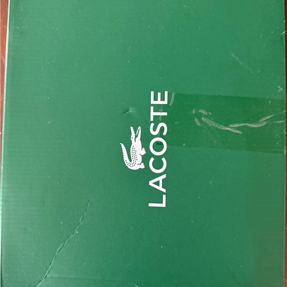 Lacoste Womens L003 EVO Sneakers Gray White Sz 10 Cushioned Ortholite Insole - Picture 10 of 10